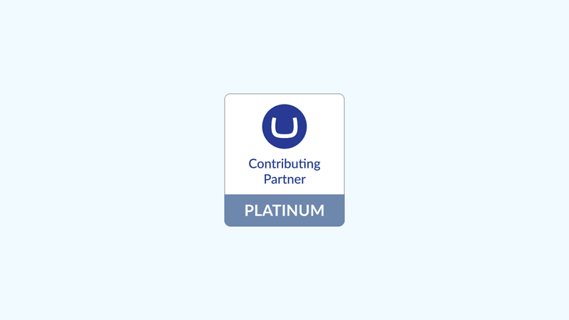 Umbraco Contributing Partner Platinum. Apply Agency er officiel bidragyder til Umbraco-platformen